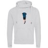 Cross neck hoodie Thumbnail